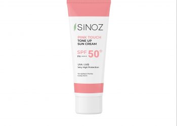 A brand new product; Pink Sunscreen Sinoz Pink Touch