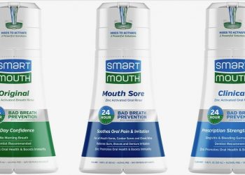 SmartMouth introduces new size options for activated mouthwash product lines