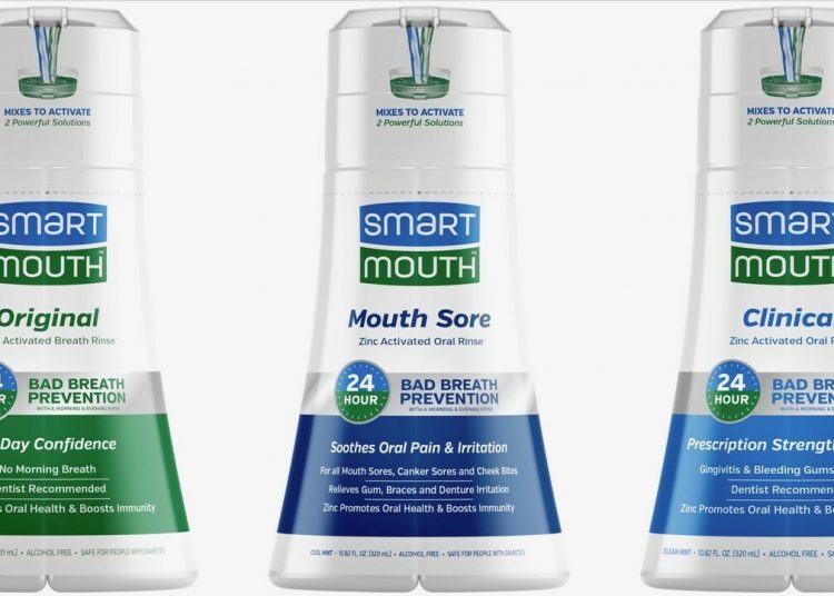 SmartMouth introduces new size options for activated mouthwash product lines