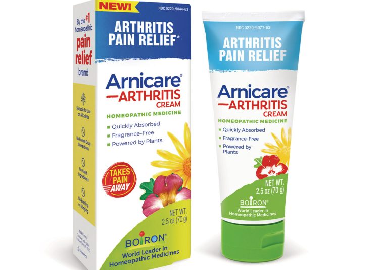 Best-Selling Boiron Arnicare Line adds new Arthritis Cream
