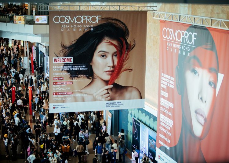 Back in Hong Kong after four years: Cosmoprof Asia 2023 sets high attendance record