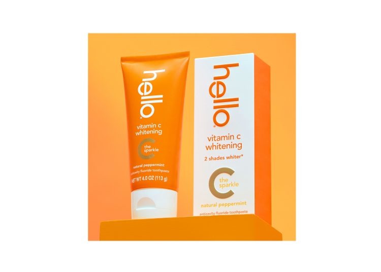 C the sparkle: hello® launches vitamin C whitening toothpaste for a brighter smile