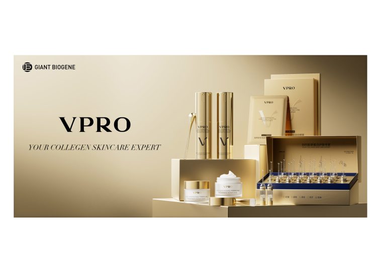 Giant Biogene launches new brand Vpro Featuring Vlock 4D Recombinant Collagen for Cellular Anti-Aging
