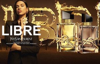 Dua Lipa fronts new YSL Beauty libre flowers flames campaign