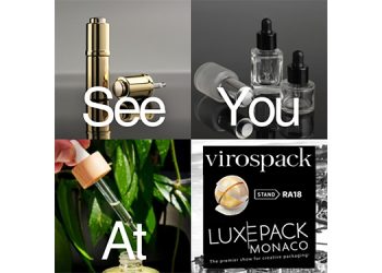 Virospack will be showcased at Luxe Pack Monaco