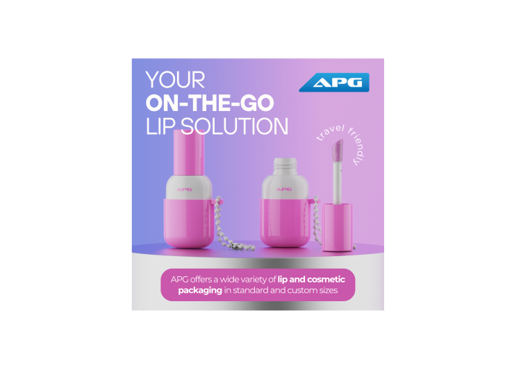 APG Introduces Innovative Lip Gloss Component with Keychain for On-the-Go Beauty
