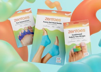 ZenToes Unveils New Packaging Design to Bring Fresh Fun to Foot Care