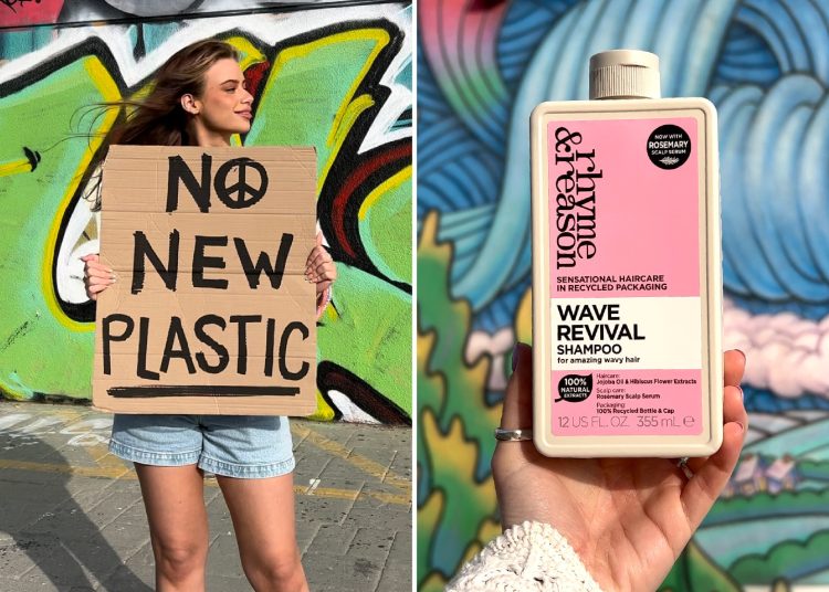 Rhyme & Reason urge consumers to take action under the rallying cry of ‘NO NEW PLASTIC’
